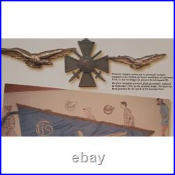 Brevet d'aviateur de la 1ere guerre mondiale FIX authentique rare