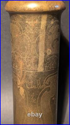 Briquet Art de tranchée travail poilus WW1 briquet de table