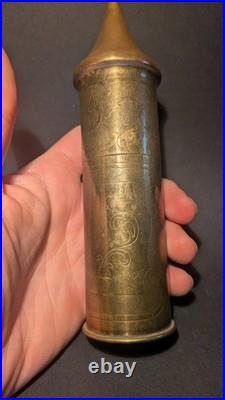 Briquet Art de tranchée travail poilus WW1 briquet de table