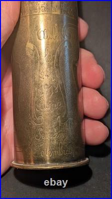 Briquet Art de tranchée travail poilus WW1 briquet de table