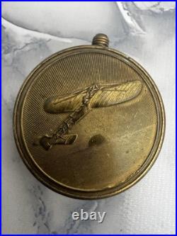 Briquet De Poilu Dirigeable Avion Guerre 14-18