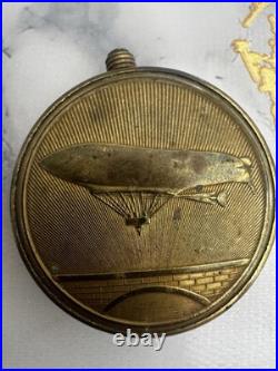 Briquet De Poilu Dirigeable Avion Guerre 14-18