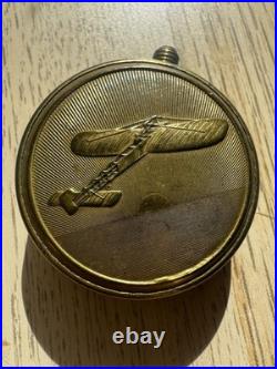 Briquet De Poilu Dirigeable Avion Guerre 14-18