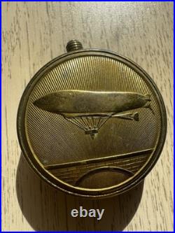 Briquet De Poilu Dirigeable Avion Guerre 14-18