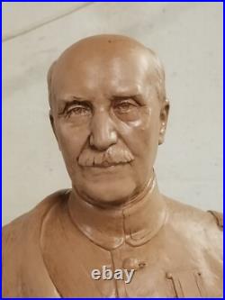Buste du Maréchal Pétain guerre 1914 1918 39 cm Reproduction