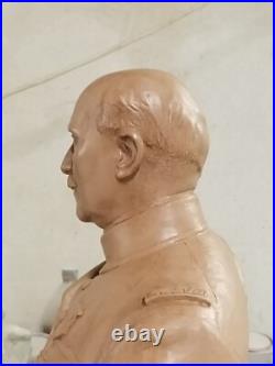 Buste du Maréchal Pétain guerre 1914 1918 39 cm Reproduction