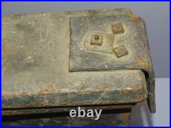 -CAISSE A MUNITIONS METAL TL & Co 1917 JUS de GRANGE MILITARIA WW1 POILU 14/18 D