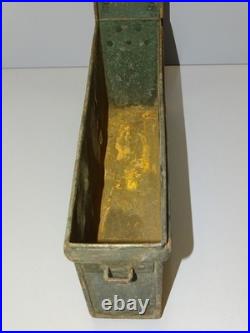 -CAISSE A MUNITIONS METAL TL & Co 1917 JUS de GRANGE MILITARIA WW1 POILU 14/18 D