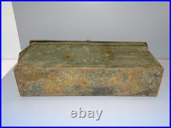 -CAISSE A MUNITIONS METAL TL & Co 1917 JUS de GRANGE MILITARIA WW1 POILU 14/18 D