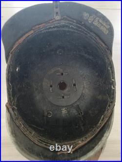 CASQUE A POINTE ALLEMAND PRUSSIEN Modèle 1915(WW1 1914-1918)