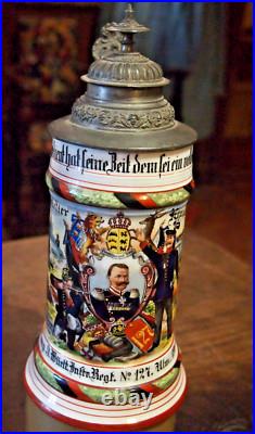 CHOPE RÉSERVISTE 127em régiment d'infanterie de WURTEMBERG caserne de Ulm