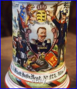 CHOPE RÉSERVISTE 127em régiment d'infanterie de WURTEMBERG caserne de Ulm