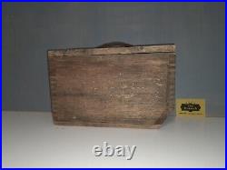 Caisse en Bois Americaine Pour mitrailleuse cal30 Materiel Original US WW1 Wwi