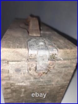 Caisse en Bois Americaine Pour mitrailleuse cal30 Materiel Original US WW1 Wwi