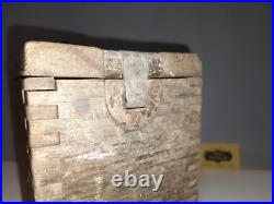 Caisse en Bois Americaine Pour mitrailleuse cal30 Materiel Original US WW1 Wwi