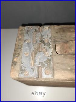 Caisse en Bois Americaine Pour mitrailleuse cal30 Materiel Original US WW1 Wwi