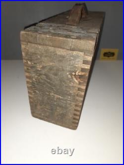 Caisse en Bois Americaine Pour mitrailleuse cal30 Materiel Original US WW1 Wwi