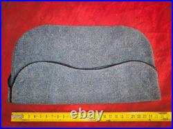 Calot 14e Génie Grenoble noir et drap bleu horizon poilu ww1 1916 18 26x14cm TBE