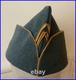 Calot, bonnet de police LIEUTENANT INFANTERIE, Bleu Horizon d'époque WW1