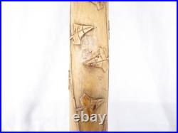 Cannes De Poilu Art Des Tranchees Serpent / Lapin Ww1 Lp Ugny 14 /18