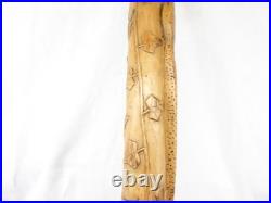 Cannes De Poilu Art Des Tranchees Serpent / Lapin Ww1 Lp Ugny 14 /18