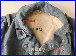 Capote Bleu Horizon Poilu modèle 1916 Caporal 27è R. I. Régiment Infanterie WW1