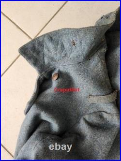 Capote Bleu Horizon Poilu modèle 1916 Caporal 27è R. I. Régiment Infanterie WW1
