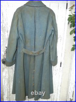 Capote manteau 20ème régiment artillerie bleu horizon soldat poilu 14 18 wwi ww1