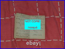 Carnet noir manuscrit etat-major militaire 6è armée mai 1916, fayolle, duval RARE