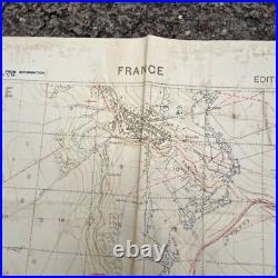 Carte anglaise / canevas Somme 1918 WW1 Commonwealth