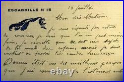 Carte-postale Et Carte-courrier De Lucien Jailler Pilote Et As Ww1 14-18