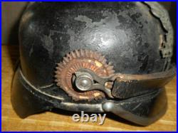 Casque A Pointe All Prussien Mle 1915