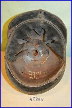 Casque A Pointe Prussien M. 1915-preussen Pickelhaube-german Spike Helmet 1°ww