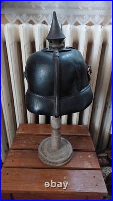 Casque A PointeAllemand De TroupeMod. 1915 (PremièreGuerre Mondiale1914/1918)
