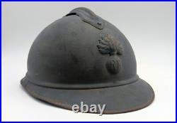 Casque ADRIAN M1915 Infanterie Bleu Horizon Première Guerre Mondiale 1914-18