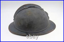 Casque ADRIAN M1915 Infanterie Bleu Horizon Première Guerre Mondiale 1914-18