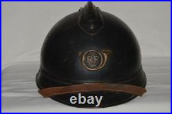 Casque Adrian 1915 Chasseur A Pied-chasseur Alpin-1° Guerre 1914-2° Guerre 1940