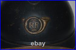 Casque Adrian 1915 Chasseur A Pied-chasseur Alpin-1° Guerre 1914-2° Guerre 1940