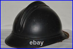 Casque Adrian 1915 Chasseur A Pied-chasseur Alpin-1° Guerre 1914-2° Guerre 1940
