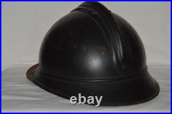 Casque Adrian 1915 Chasseur A Pied-chasseur Alpin-1° Guerre 1914-2° Guerre 1940
