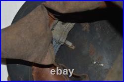Casque Adrian 1915 Chasseur A Pied-chasseur Alpin-1° Guerre 1914-2° Guerre 1940