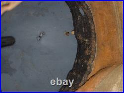 Casque Adrian 1915 bleu horizon insigne service santé intérieur jugulaire fautve