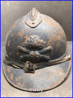 Casque Adrian Artillerie modèle 1915 Français ww1 1914 1918