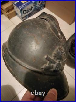 Casque Adrian Mle 15 Artillerie