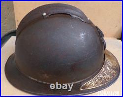 Casque Adrian Mod. 15 infanterie + plaque