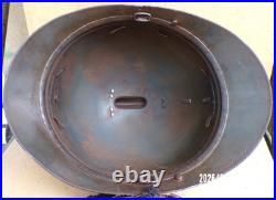 Casque Adrian Mod. 15 infanterie + plaque