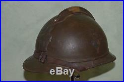Casque Adrian Mod. 1915 Genie Colonial-french Adrian Engineer Helmet 1915-1°ww