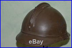 Casque Adrian Mod. 1915 Genie Colonial-french Adrian Engineer Helmet 1915-1914/18