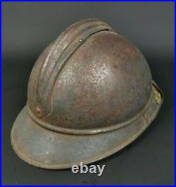 Casque Adrian Modèle 1915 Génie Poilu Ww1 14 18 French Helmet