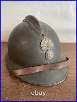 Casque Adrian Ww1 Poilu Ww2 War Militaria